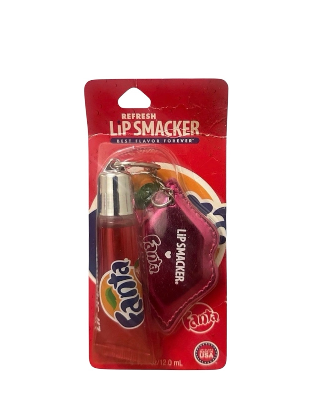 Lip Smacker x Fanta Lip Gloss Keychain